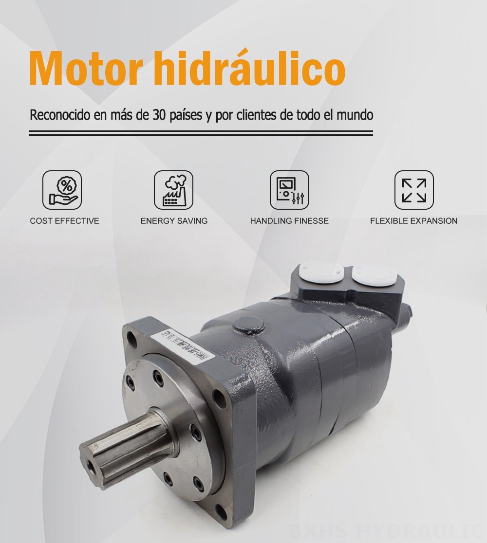 Motor Hidráulico Ciclóide BM6 195 cc/r 150 Lpm Motor hidráulico